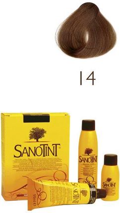 Sanotint Farba Do Włosów Bez Amoniaku 14 Kolor Ciemny Blond 125ml