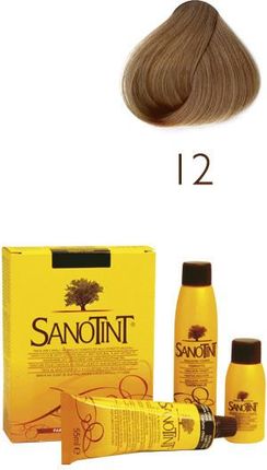Sanotint Farba Do Włosów Bez Amoniaku 12 Kolor Złoty Blond 125ml
