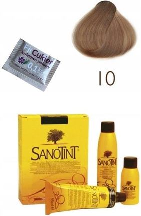 Sanotint Farba Do Włosów Bez Amoniaku 10 Kolor Jasny Blond 125ml