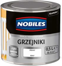 Zdjęcie Nobiles Emalia Olejno-Ftalowa Grzejniki Biały 500ml (60050012) - Mszczonów