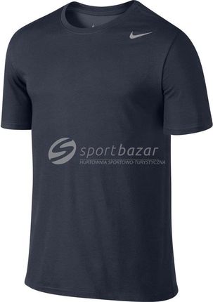 Nike Dry Fit SS Version T-Shirt męski granatowy 706625-451 Ceny
