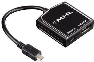 Hama Adapter MHL na HDMI Czarny (54510)