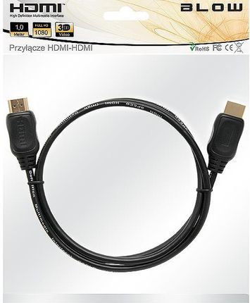 Blow Kabel HDMI-HDMI, 1m (92-211)