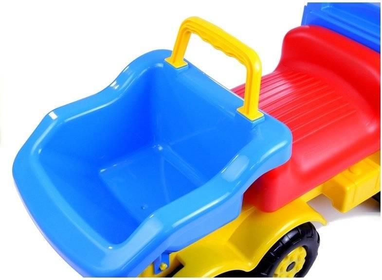 Wader Jeździk Premium Z Podnoszoną Skrzynią Ładunkową 6614 - zdjęcie 3 Wader Jeździk Premium Z Podnoszoną Skrzynią Ładunkową 6614