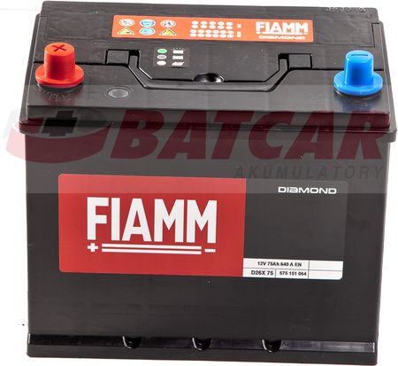 Fiamm Diamond 12V 75Ah 640A (En) +L