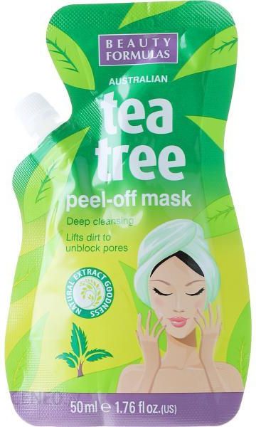 Beauty Formulas Oczyszczająca Maseczka Tea Tree Peel-Of 50ml