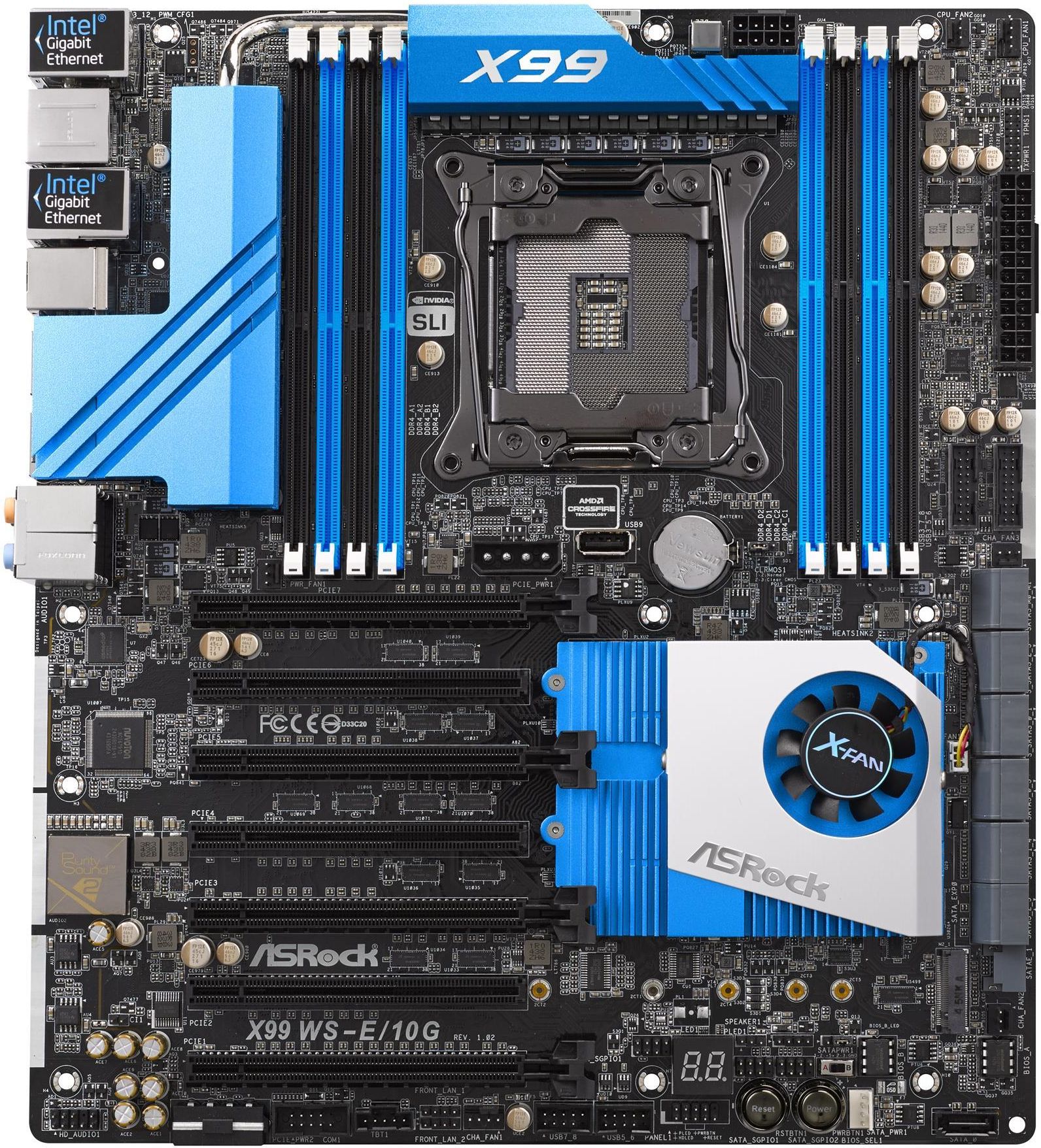 PÅyta gųwna PC ASRock X99 WS E Opinie i ceny na Ceneo PÅyta gųwna PC ASRock X99 WS E zdjÄcie 1
