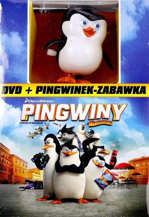 Pingwiny z Madagaskaru (Z Pingwinem Zabwką) (DVD)