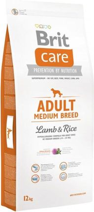 Brit Care Adult Medium Breed Lamb&Rice 12Kg