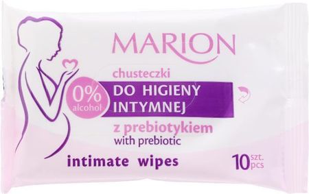 Marion Chusteczki do higieny intymnej z prebiotykiem 10 sztuk