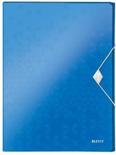 Zdjęcie Leitz Teczka z gumką PP WOW 30 mm niebieski 46290036 - Tychy