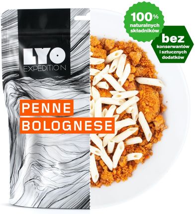 Lyo food Żywność liofilizowana Penne bolognese 95g