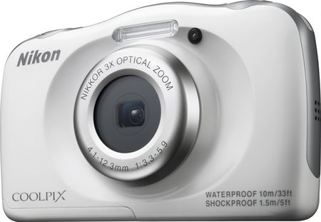 Nikon COOLPIX S33 ホワイト 楽天市場】□□Nikon/ニコン 10m防水 デジタルカメラ COOLPIX