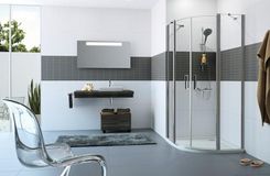 Zdjęcie Huppe Classics 2 (1/2 kabiny) na wymiar R550 C24081069322 - Rzeszów