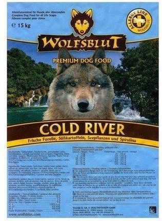Wolfsblut Cold River Pstrąg I Bataty 500G