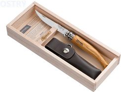 Zdjęcie Opinel Nóż Slim Olive Opakowanie I Etui No.10 (1090) - Bisztynek