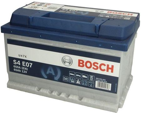 Bosch Silver S4 0 092 S4E 070 65Ah 650A P+