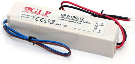 GLP Zasilacz LED GLP GPV 12V 8,3A 100W wodoodporny IP67