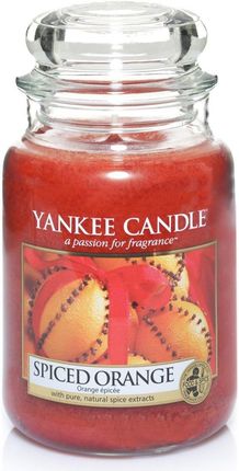 Yankee Candle ŚWIECA W SŁOIKU DUŻA Spiced Orange 1543