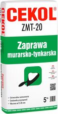 Zdjęcie Cekol Zaprawa Murarsko Tynkarska Zmt 20 5kg (zap-mur-tynk-) - Środa Wielkopolska