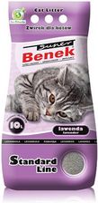Benek Super Benek Standard Line Lawenda 10L - Żwirki i piaski dla kotów