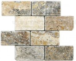 Zdjęcie Marmur Trawertyn Leonardo Tumbled 7,5x15x1 - Rzeszów