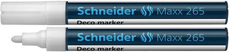 Schneider Marker Kredowy Maxx 265 Deco, Okrągły, 2-3 Mm, Biały (sr126549)