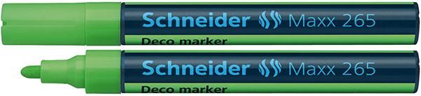 Schneider Windowmarker Deco-Marker Maxx 265 – Flüssige Fensterkreide, Rosa, 2-3 Mm Strich, Abwischbar – Für Schaufenster, Tafeln & Deko