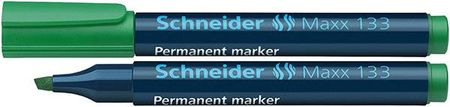 Schneider Marker Permanentny Maxx 133, Ścięty, 1-4 Mm, Zielony (sr113304)