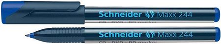 Schneider Marker Do Płyt Cd/Dvd Maxx 244, 0 , 7 Mm, Niebieski (sr124403)