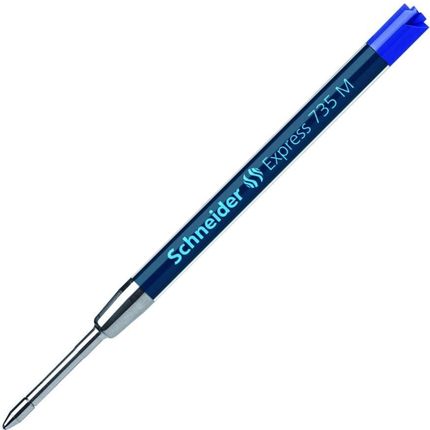 Schneider Wkład Express 735 Do Długopisu, M, Format G2, Niebieski (sr7363)