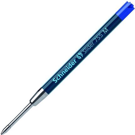 Schneider Wkład Slider 755 Do Długopisu, M, Format G2, Niebieski (sr175603)