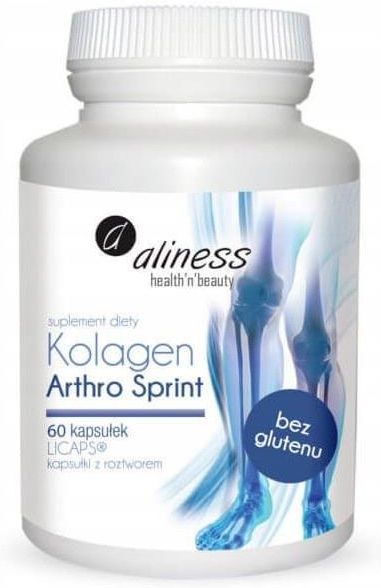 Aliness Kolagen Arthro Sprint Li Kaps 60 Kaps - zdjęcie 2 Aliness Kolagen Arthro Sprint Li Kaps 60 Kaps