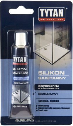 TYTAN PROFESSIONAL Silikon sanitarny 20 ml transparentny