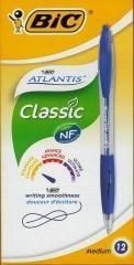 Bic Długopis Atlantis Classic - Niebieski (12 Szt)