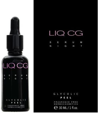 Liqpharm Liq Cg Serum Night 7% Glycolic Peel Serum Peeling Wygładzające Na Noc 30 ml