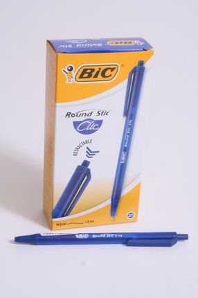 BIC Długopis Round Stic Niebieski