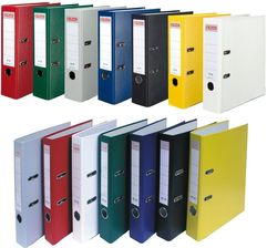 Herlitz Segregator A4 8cm PP czarny Q file