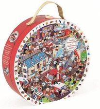 Zdjęcie Janod Puzzle Obserwacyjne W Walizce Straż Pożarna J02793 - Dobre Miasto