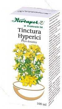 HERBAPOL TINCTURA HYPERICI Płyn na wyczerpanie psychiczne 100ml