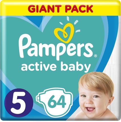 Pampers Active Baby GP rozmiar 5 64 pieluszki