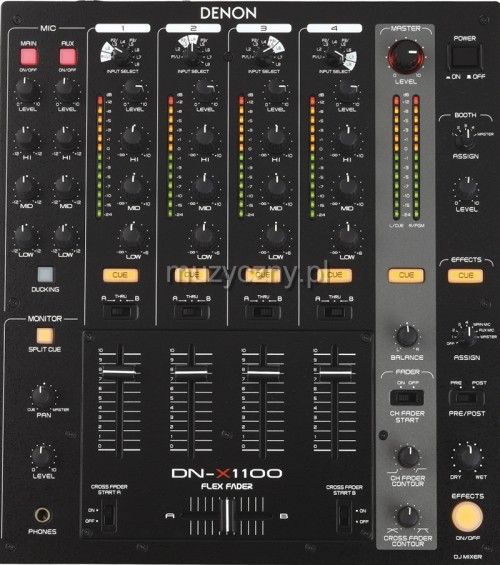 DENON デノン DJミキサー DN-X1100 Mikser DJ Denon DN-X1100 - Ceny i opinie - Ceneo.pl