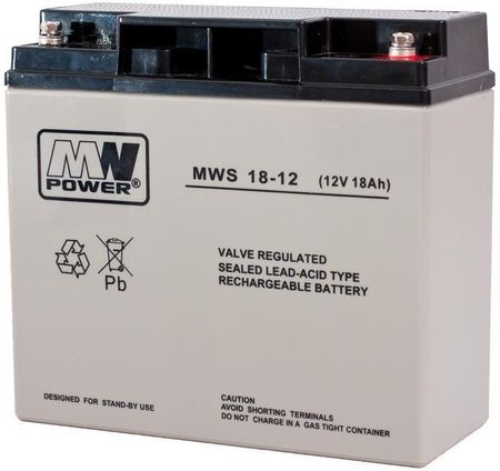 Mw Power Akumulator Agm 12V / 18Ah (Mw 18-12)