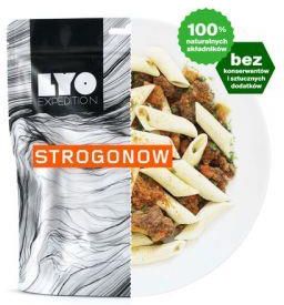 Lyo food Żywność liofilizowana Strogonow 152g 500G
