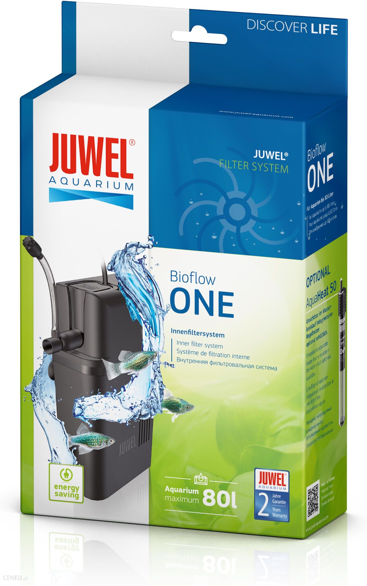 Bioflow M 600 L/h JUWEL - Filtre interne pour Aquarium jusqu'à 250 L