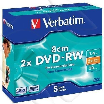 DVD-RW Verbatim 4.7GB x4 (pudełko box)