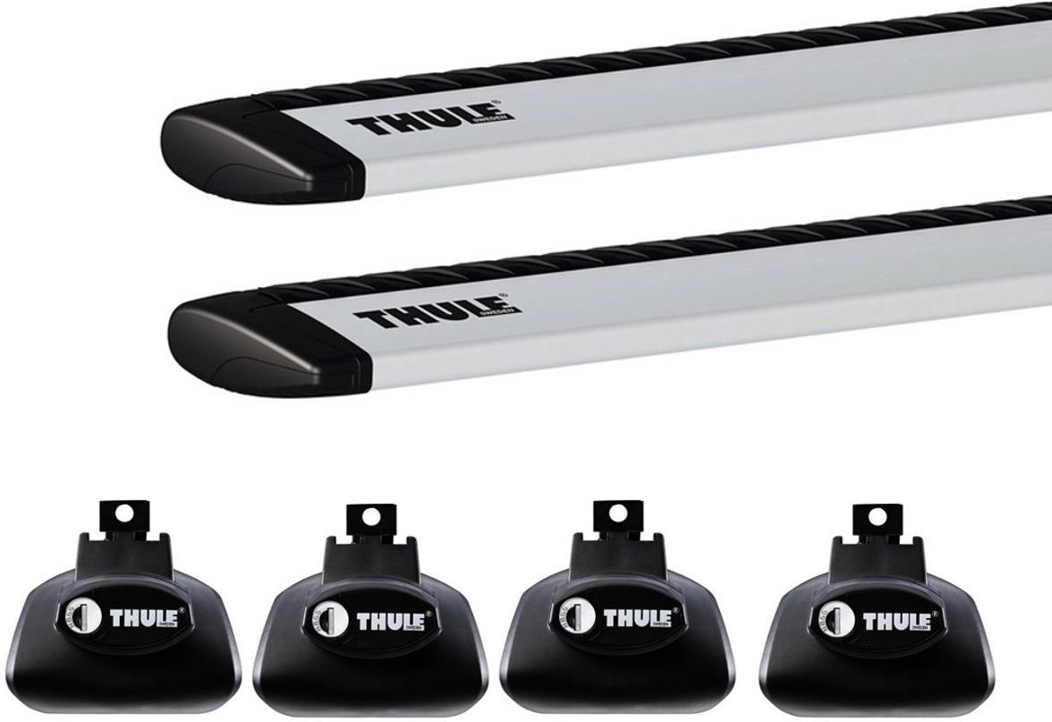 Багажник на рейлинги Thule 757 - YouTube