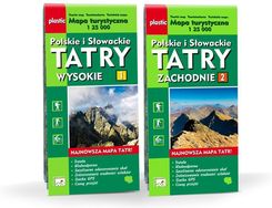 Zdjęcie Mapa turystyczna Tatry Polskie i Słowackie 2w1 WIT - Orzesze