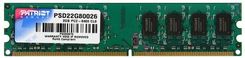 Pamięć RAM PATRIOT DDR2 2GB 800MHz CL6 (PSD22G80026) - zdjęcie 1