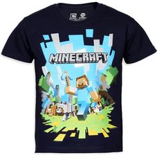 Minecraft, T-shirt z krótkim 122/128 Ceny opinie - Ceneo.pl
